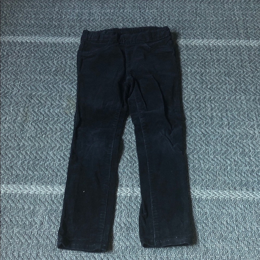 H&M black Corduroy pull on Leggings for Kids